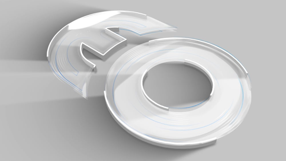 Abstract Futuristic 3D Logo Reveal Animation, Titles ft. logo reveal
